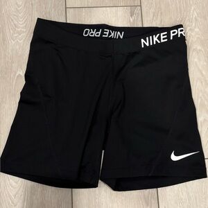 Nike Pro Black Training Shorts size Large